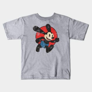 Oswald The Lucky Rabbit Keep Walking 1927 Kids T-Shirt